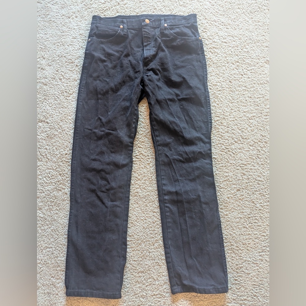 Men’s Wrangler Black Jeans